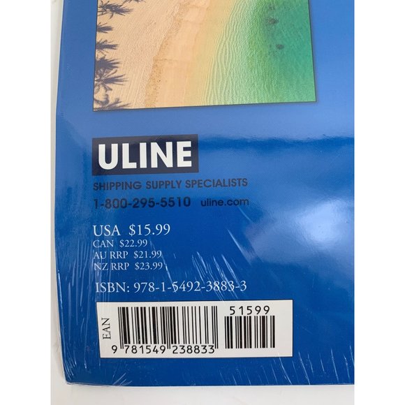 U-Line Beach Paper Wall Calendar 2024 6674 New Willow Creek - Picture 4 of 9